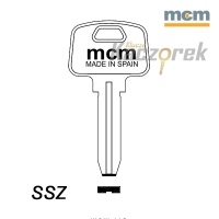 Mieszkaniowy 085 - klucz surowy mosiężny - MCM 1511S - SSZ